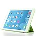 BESDATA Ultra Thin Magnetic Smart Cover [Auto Wake/Sleep Function]& Translucent Back Case for 2013 iPad Air + Screen Protector + Cleaning Cloth + Stylus (Green)