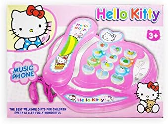 Hello Kitty Music Phone Toy Telephone for Learning and Education with Music