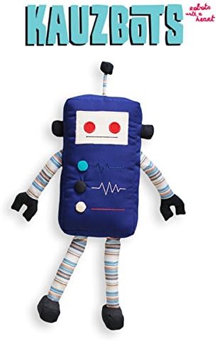 KAUZBOTS - Plush Robots Plushies Baby Stuffed Animals - Each Purchase Helps Build Fresh Water Wells (KRUZ)