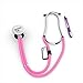 The Rosey: The Dual Head Pink Stethoscope Kit That Helps You Feel Good About The Care You give. It’s Who You are. W/Upgraded Soft Ear Tips for Comfort, Name Tag, Parts, Pen Light, Double Tubing.