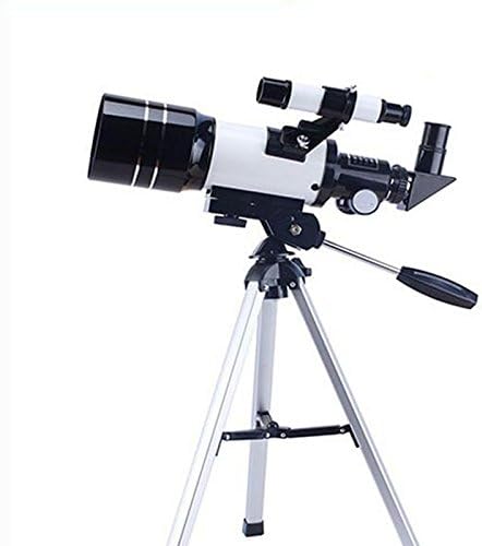 Srate Professional Refractive Astronomical Telescope with Tripod HD Monocular Spotting Scope 300/70mm Telescope Children Gift