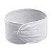 SINLAND Spa Headband for Women Ultra Soft Adjustable Makeup Hair Band with Magic Tape, Stretch Head Wrap for Bath, Shower, Facial Mask, Yoga