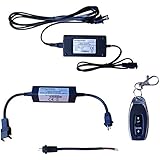 WindyNation Linear Actuator or DC Motor Power Supply + DPDT Wireless Remote Control Switch &amp; Wiring