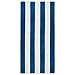Kaufman- Royal Blue Cabana Stripe, Large Beach and Pool Towel Set of 4. 100% Cotton Maximum Absorbency and Softness
