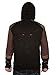JINX The Witcher 3 Geralt Armor Men's Gamer Zip-Up Hoodie, Black/Brown, X-Large