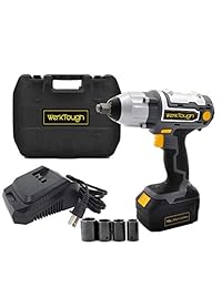 Werktough IW03 - Llave de impacto inalámbrica (18 V, batería de iones de litio)