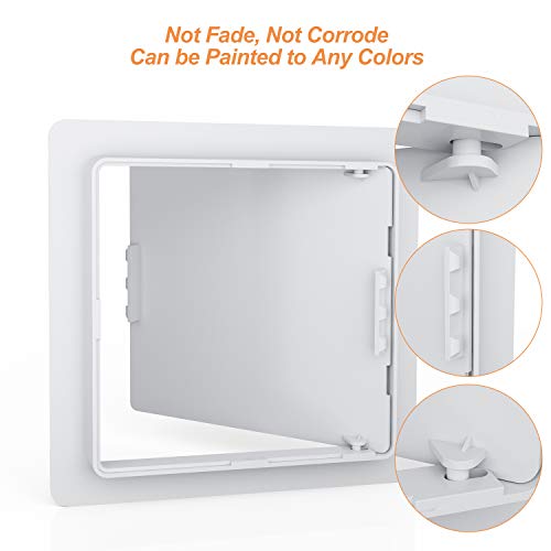Plumbing Access Panel for Drywall Ceiling 8x8 Removable Hinged Access Door Reinforced Hinged