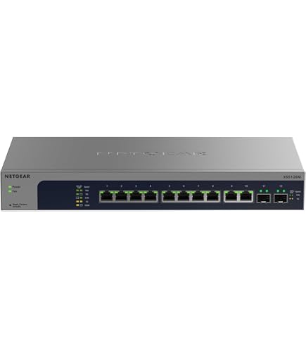 Amazon.com: NETGEAR ProSAFE XS712T 12-Port 10GBase-T Gigabit Smart