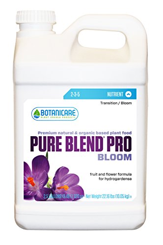 Botanicare Pure Blend PRO Bloom Soil Nutrient 2-3-5 Formula, 2.5-Gallon (2-Pack)