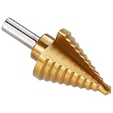 Vastar Titanium Step Drill Cone Drill Bits High Speed Steel 10 Steps