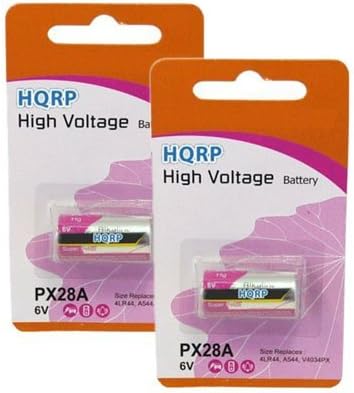 HQRP2-Pack 6-Volt Battery Compatible with Innotek ADV-300 ADV-300E ADV-300P ADV-300P-22 Receiver Dog Collar