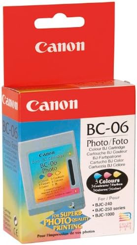 Canon bc 06 - print cartridge (photo) - 1 x Yellow, cyan, magenta - 45 pages (4960999869032)