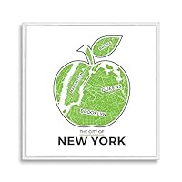 Framed Canvas Wall Art London and NYC Canvas Prints Home Artwork Decoration for Living Room,Bedroom - 16x16 inches