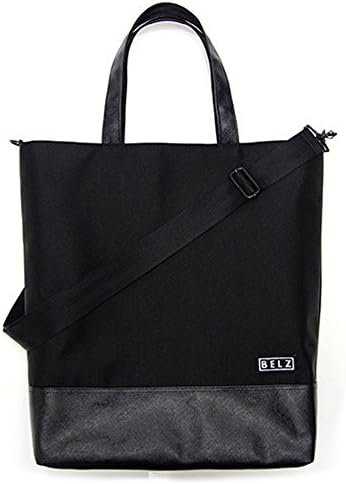 Fashion School Backpack Bookbag Plain Tote Bag Black