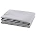 NTBAY Standard Pillow Shams - 2 Pack Brushed Microfiber 20x26 Sham Covers - Super Soft and Cozy, Wrinkle, Fade, Stain Resistant 20x26 Inches Oxford Pillowcases, Smoky Grey