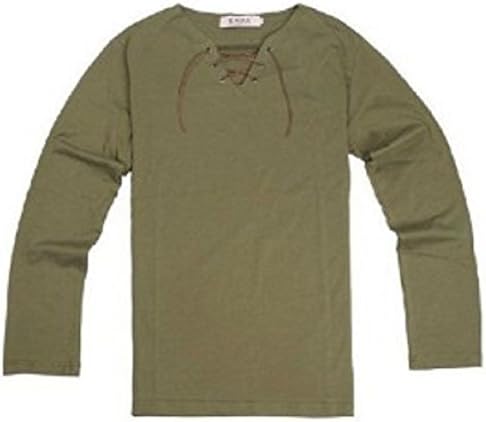Richnono Attack On Titan Shingeki No Kyojin Eren Jaeger Clothing V Neck T-Shirt (L)