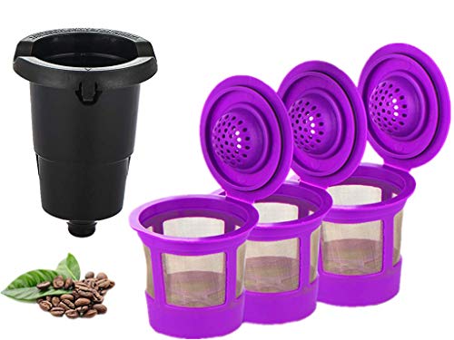 Maxware 3 Pack Reusable Refillable Coffee Filters For Keurig Mini Family, K-Mini and K-Mini Plus Cof Maxware 3 Pack Reusable Refillable Coffee Filters For Keurig Mini Family, K-Mini and K-Mini Plus Cof