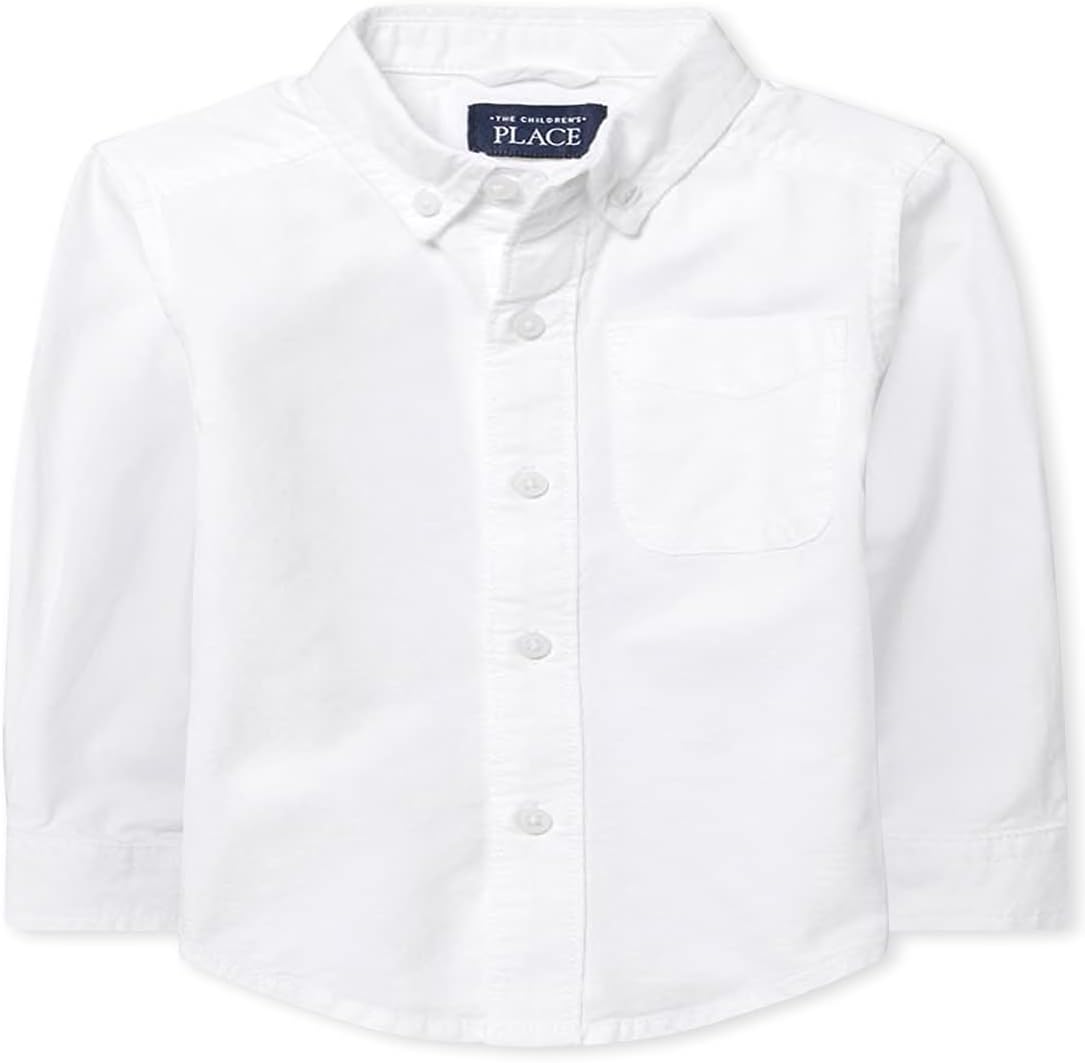 Boys Toddler Oxford Button Down Shirt (pack of 1)