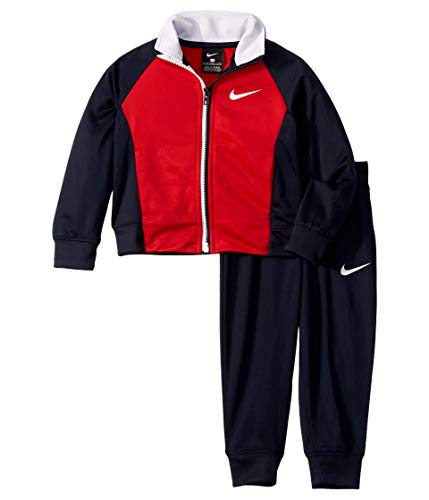 Nike Boys' 2-Piece Tricot Tracksuit Pants Set Outfit - Obsidian, 4t