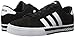 adidas Men's Daily Team Fashion Sneakers, Black/White/Black, (9 M US)