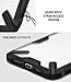 Ringke Fusion X Compatible with iPhone Xs Max Case, Scratch Resistant Invisible PC Barrier Back Cover - Black