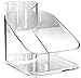 iDesign Clarity Care Divided Organizer, Blow Bathroom, Vanity Countertop, Desktop, Bedroom, College Dorm, 6.5