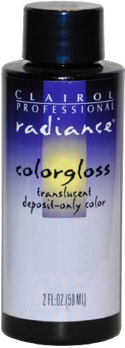 Clairol Radiance Colorgloss Semi Permanent Hair Color - #8A - Light Ash Blonde 2 oz. (Pack of 6)