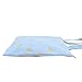 Caixia Women's Cotton Banana Print Blue Canvas Tote Shopping Bag, Tote-no Closure, Medium