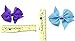 40 Pack 3.5 Inch Hair Bows Girls Children Grosgrain Ribbon Alligator Hair Clips 20 in Pair