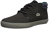 Lacoste Men's Ampthill Terra 417 1 Sneaker, Black, 9 M US