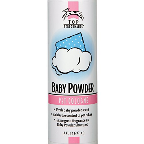 Top Performance Baby Powder Pet Cologne, 8-Ounce