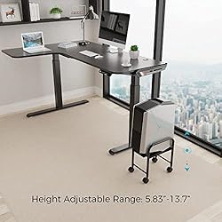 Eureka Ergonomic Computer Cart Height Adjustable