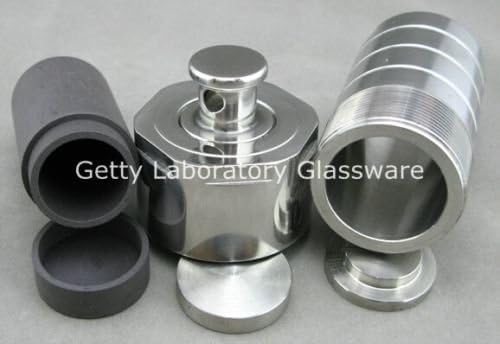 Lab 25ml Hydrothermal Synthesis Autoclave Reactor with Teflon Chamber (Customizable)