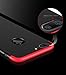 Samhe For iPhone 7 Plus Case 3 In 1 Ultra Thin Shockproof Hard Cover 360 Degree Protection For Apple iPhone 7 Plus(Red+black+red)