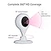 360 Home Camera Mini IP Camera Security System Elder Pet Baby Monitor 2 Way Audio Night Vision 720P