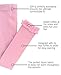 RuffleButts® Girls Pink Footless Ruffle Tights - 2T-4T