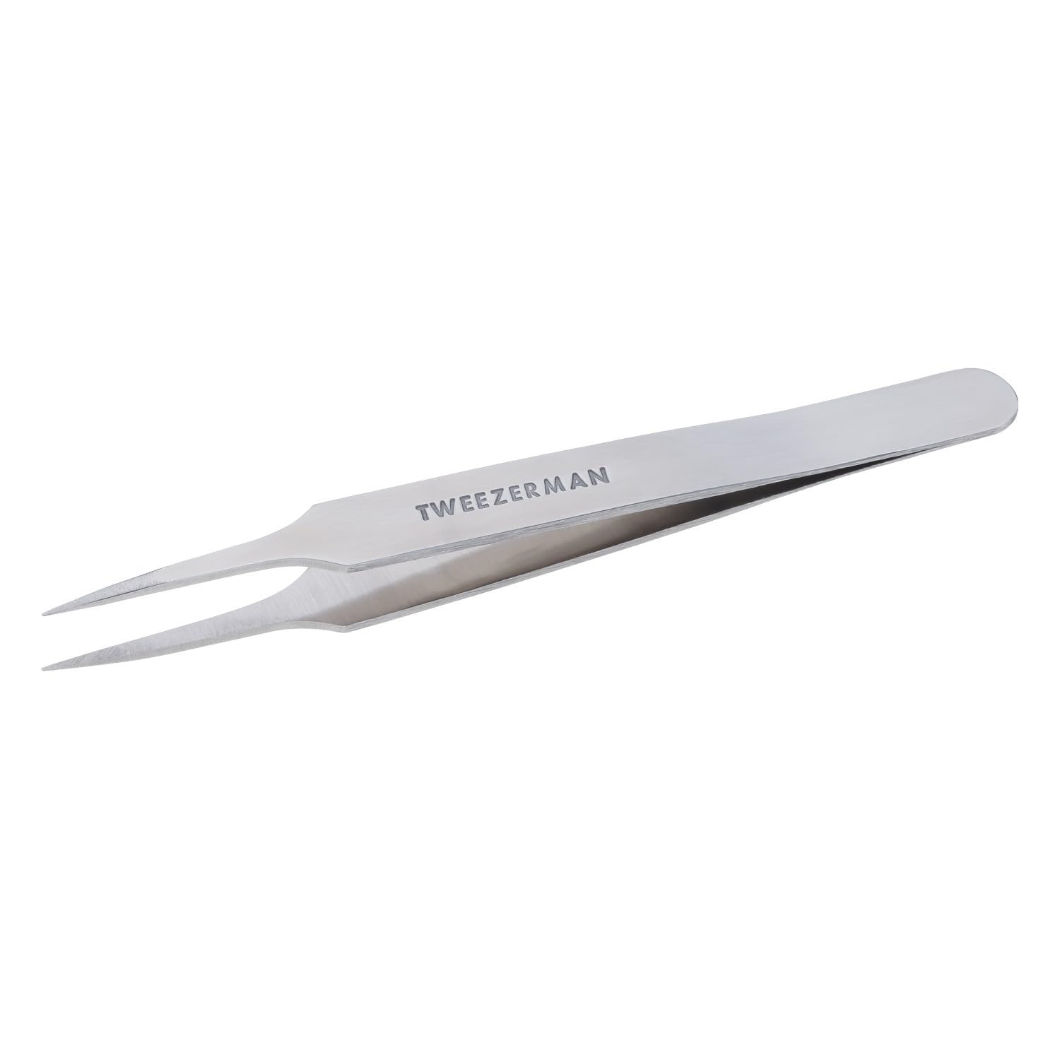 Tweezerman Ingrown Hair & Splinter Pointed Tweezer, Professional Stainless Steel Precision Tweezers, (Pack of 1)