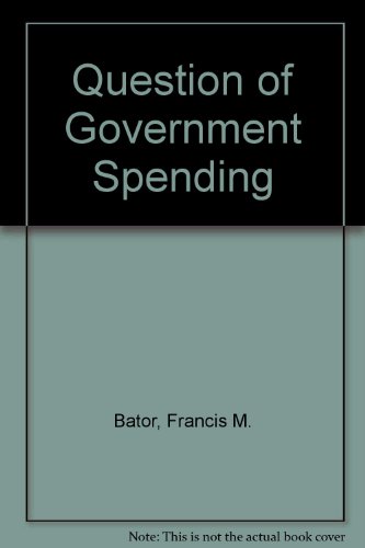 Question of Government Spending