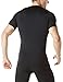 Tesla TM-MUB03-KLB_Large Men's Short Sleeve T-Shirt Cool Dry Compression Baselayer MUB03