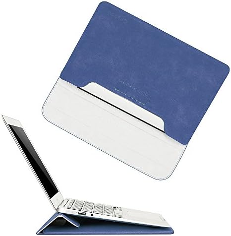 Macbook Sleeve Case 13 Inch with Stand, Cesbow Laptop Protective Bag Cover Carry Handbag for Macbook Pro 13" and Macbook Air 13", Compatible with 13" Laptop Notebook Ultrabook Chromebook(Blue)