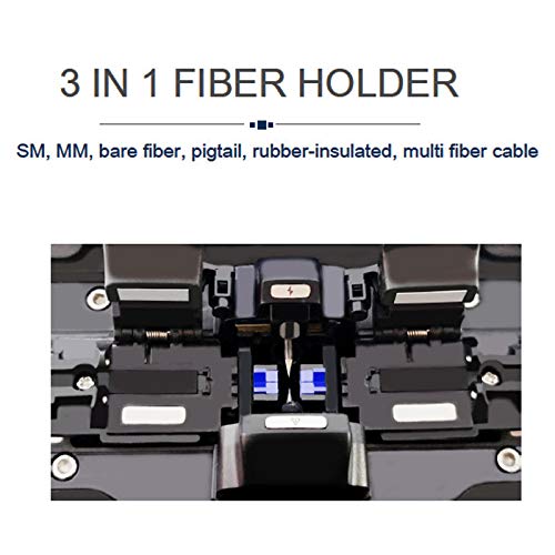 41D1nt0ojXL D YEDEMC SM&MM Automatic Fiber Optical Fusion Splicer Integrate Visual Fault Locator and Optical Power Meter (Ai-9) & Fiber Cleaver Kit (Green_Box_Ai-9) - Image 5