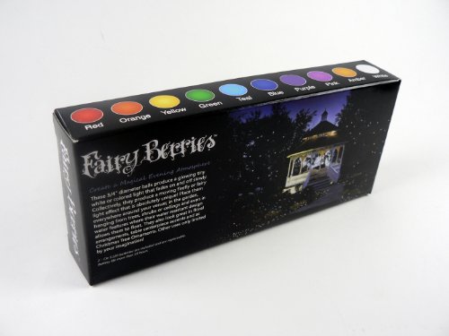 Fortune Products FB-1B Fairy Berries Magical LED Light, 3/4" Diameter, Blue (Case of 10)