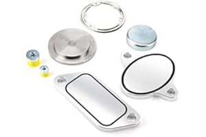 Car EGR Plug Kit,for ISX CM871 Engine Delete Plug with Gaskets Kit EGR Cooler Eliminate Replacement