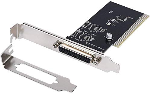 QNINE PCI Parallel Port Expansion Card, PCI to DB25 LPT Converter Adapter Controller Desktop PC Printer Low Profile Bracket - Thumbnail 6