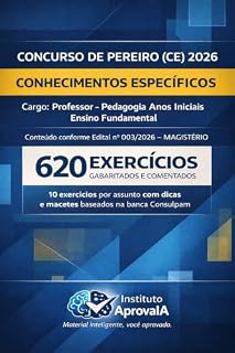 Professor de Pedagogia Anos Iniciais: Apostilas para Concursos (Concursos Públicos Livro 4)