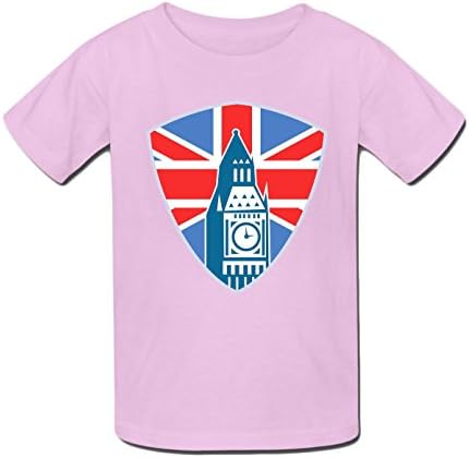 Ta Dey La Tour Eiffel Union Jack Shield Tshirt for Man XXXL pink