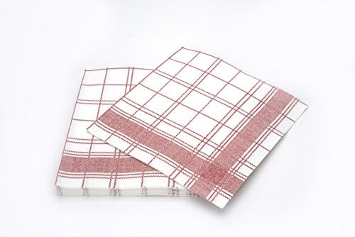 SimuLinen Colored & Decorative Napkins โ BURGUNDY NADINE โ Cloth Like & Disposable Dinner Napkins โ Soft, Absorbent & Durable โ 16โx16โ โ Pack of 50