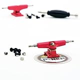 P-Rep 32mm SPACED Fingerboard Trucks - Pink