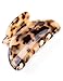 Prettyou Handmade Celluloid Acetate French Design Barrettes Tortoise Shell Claws Hair Claw Luxury Fashion Accessories Hair Clip for Women
