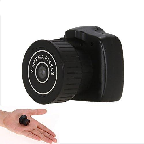 Ultra Mini Camera Micro DVR Video Recorder Security Camera Hidden Camera Spy Camcorder Webcam HD 720 480 (Black)